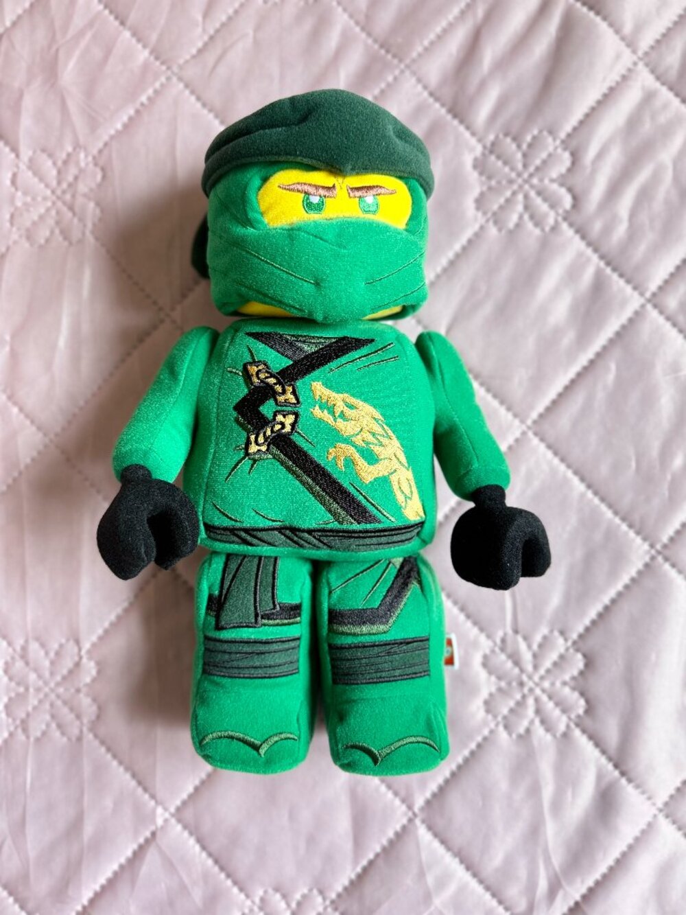 LEGO Ninjago Lloyd Green Ninja Plush Stuffed Toy 12"
